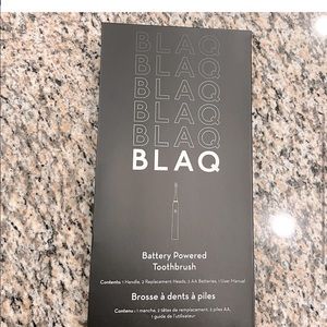 NWB BLAQ toothbrush